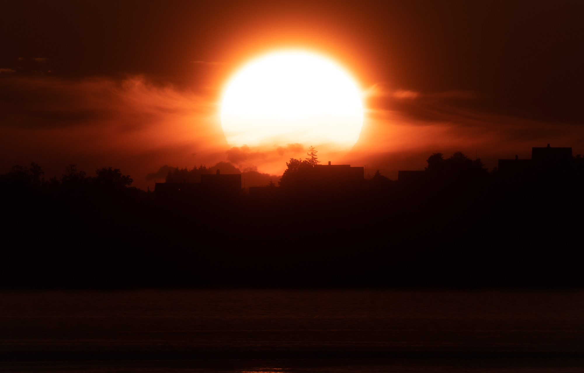 An image of a sunset